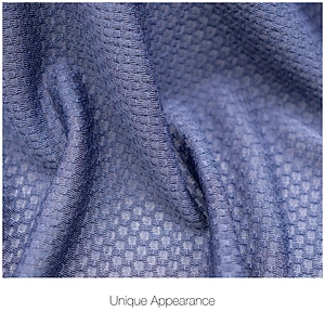 95 Polyester 5 spandex honeycomb jacquard  knit fabric