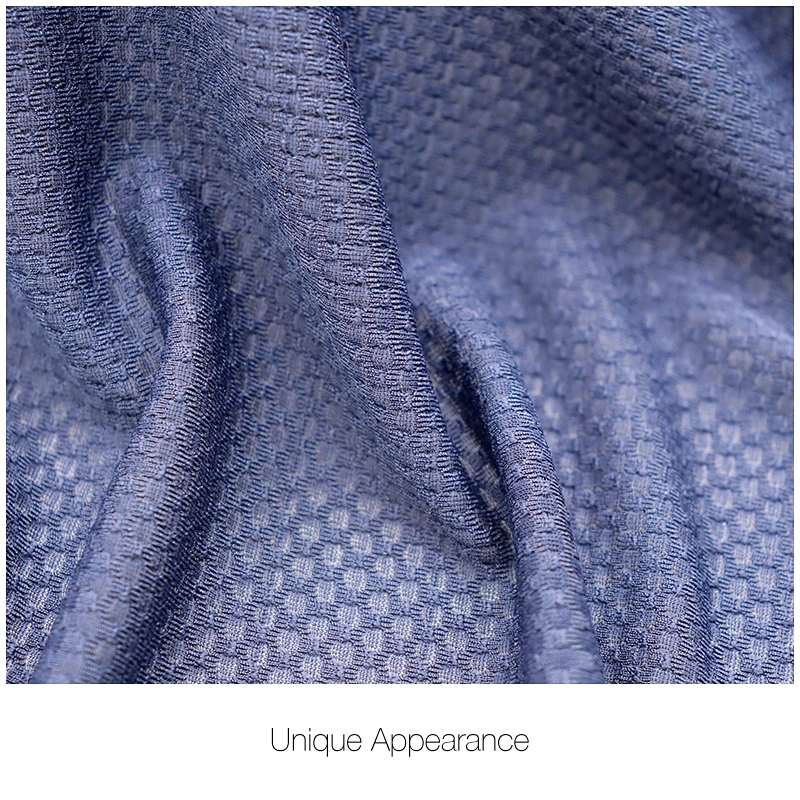 95 Polyester 5 spandex honeycomb jacquard  knit fabric